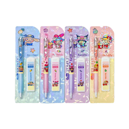 Sanrio Characters  Mechanical Pencil - Black Skin & Beach