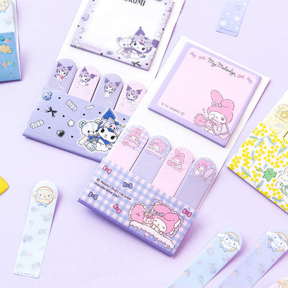 Sanrio Characters Sticky Notes - Index & Classified Tabs