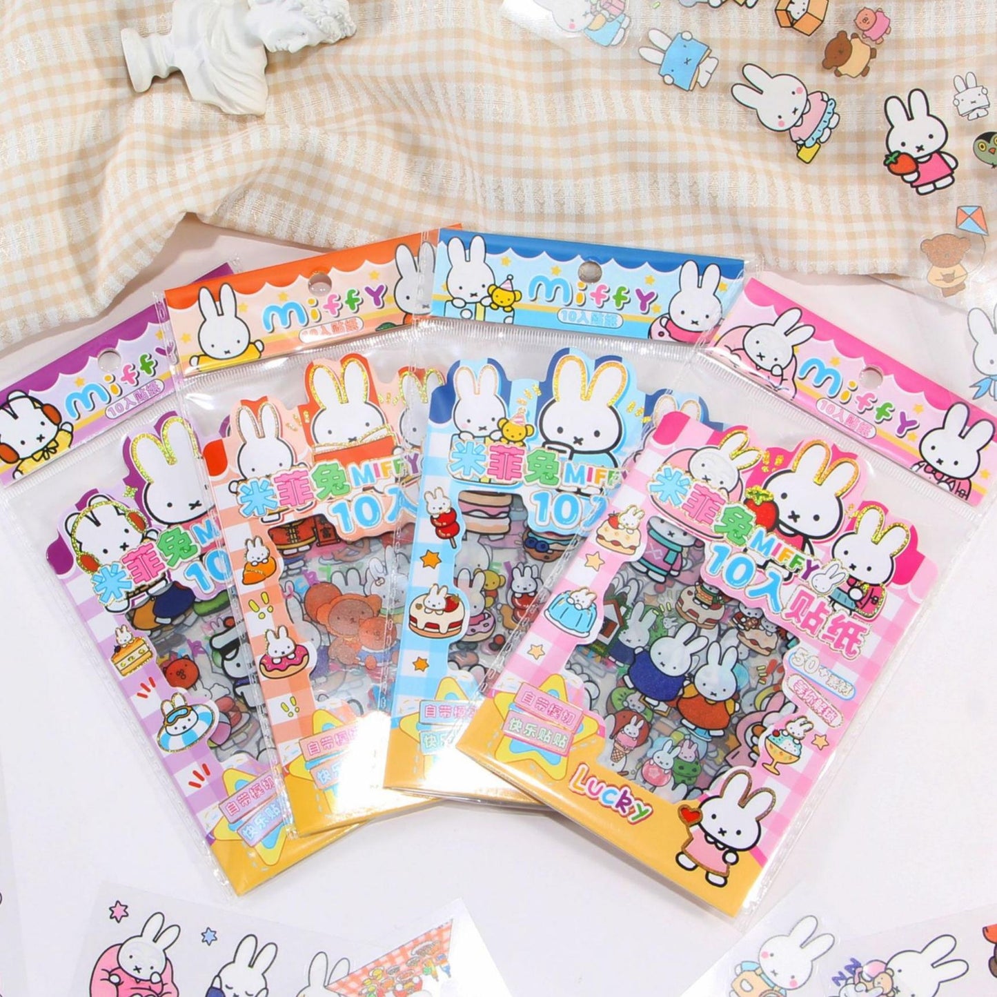Miffy sticker - Lucky