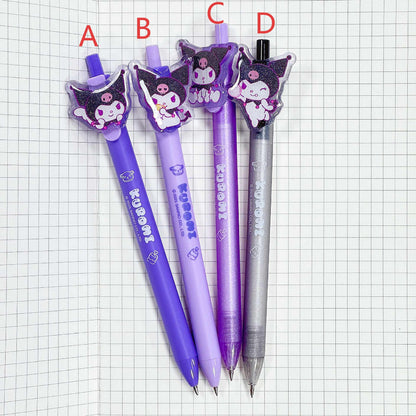 Sanrio Characters Ballpoint Pen - Purple Kuromi
