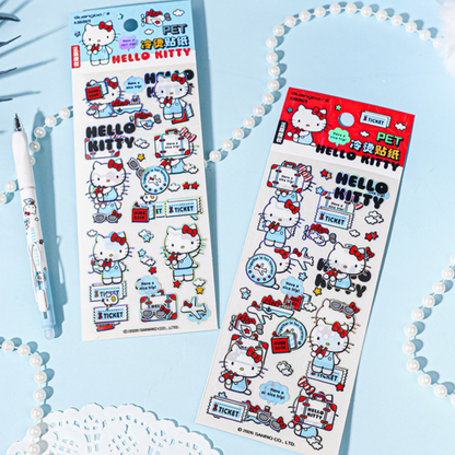 Sanrio Characters Sticker - Airplane