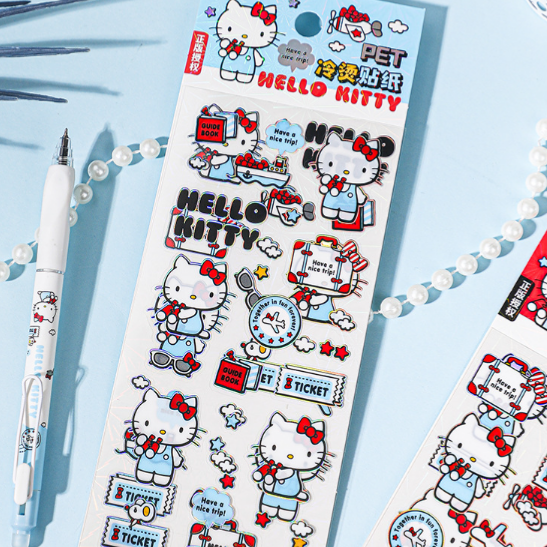 Sanrio Characters Sticker - Airplane
