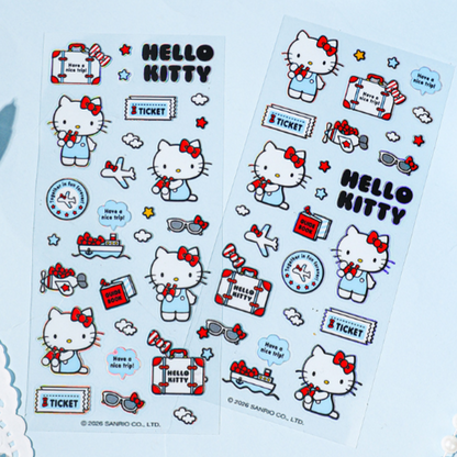 Sanrio Characters Sticker - Airplane