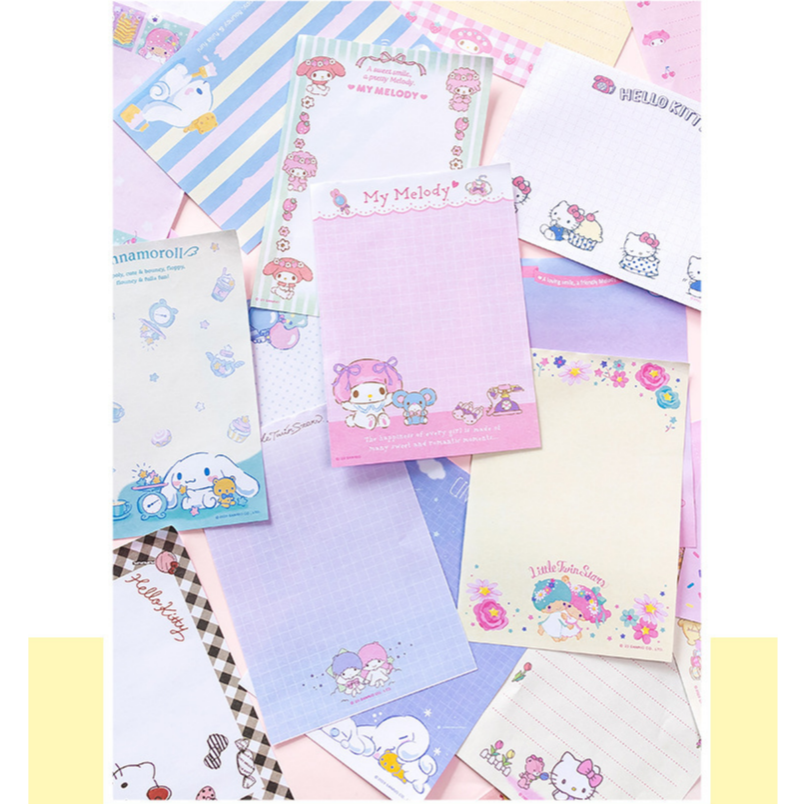 Sanrio Characters Memo Pad - Vibrant Series