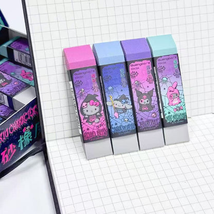 Sanrio Halloween Frosted Eraser Set-Cool