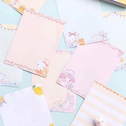 Sanrio Characters Memo Pad - Sweet Life