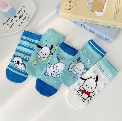Sanrio Characters Casual Socks-Soft Comfort for Every Step
