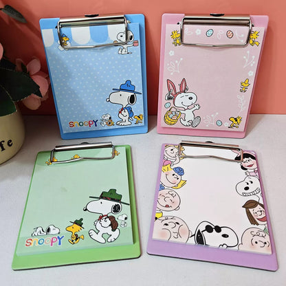 Snoopy Characters Clipboard Memo Pad – Happy