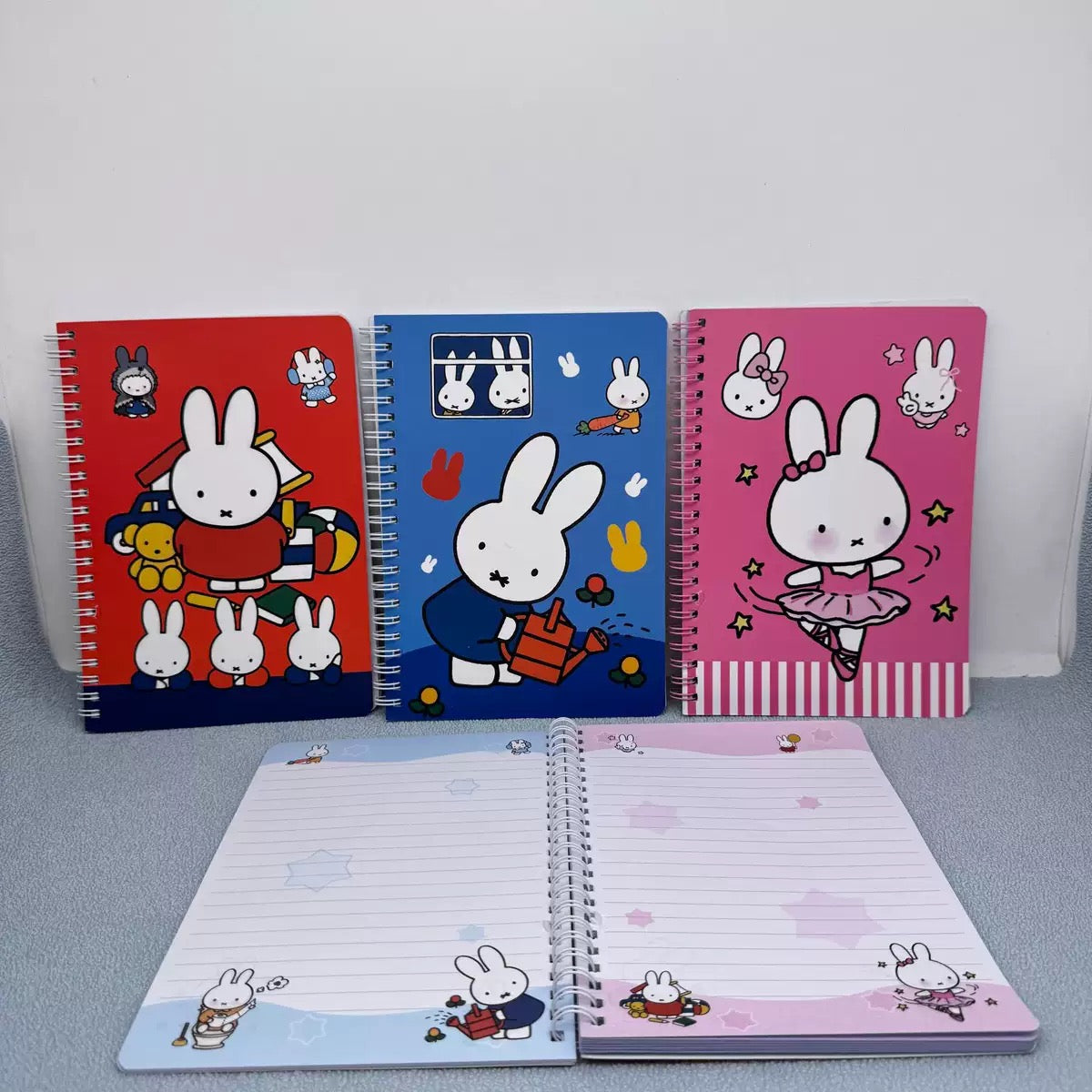 Miffy Characters Spiral Notebook – 32K Creative Everyday Journal