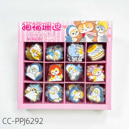 Mofusand Characters PP Binder Clips-Paper Clips