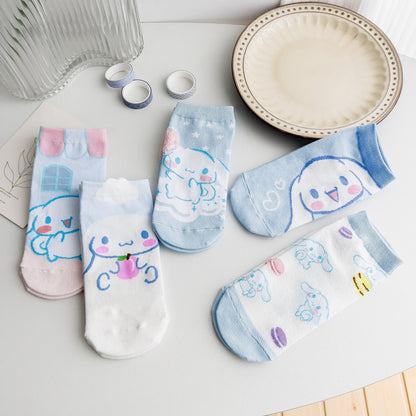 Sanrio Characters Casual Socks-Soft Comfort for Every Step