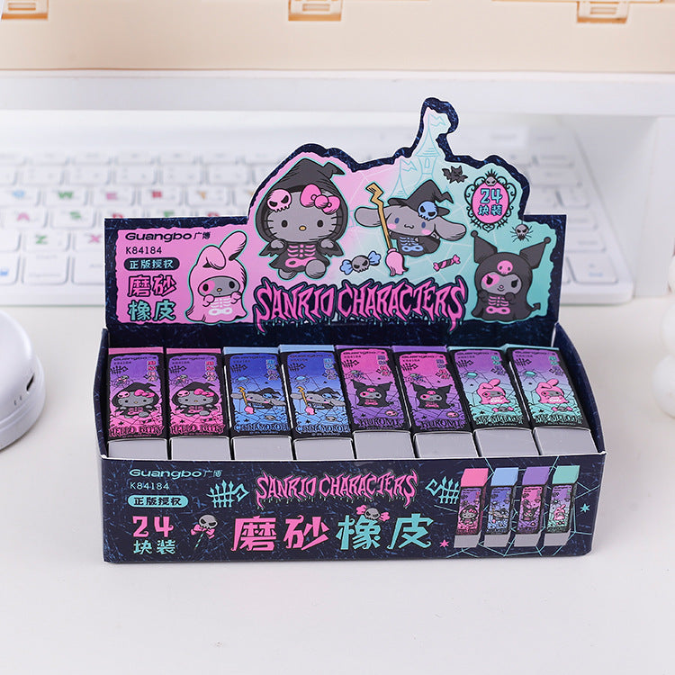 Sanrio Halloween Frosted Eraser Set-Cool
