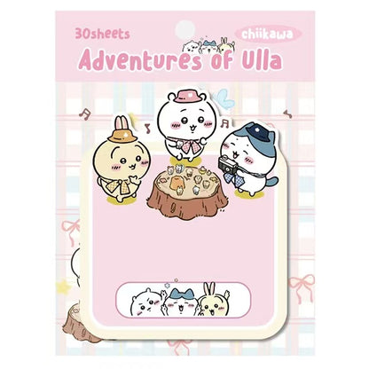 Chiikawa Cute Sticky Notes – 6 Adorable Designs