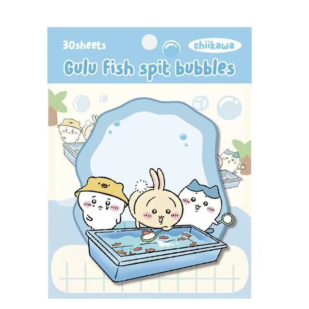 Chiikawa Cute Sticky Notes – 6 Adorable Designs