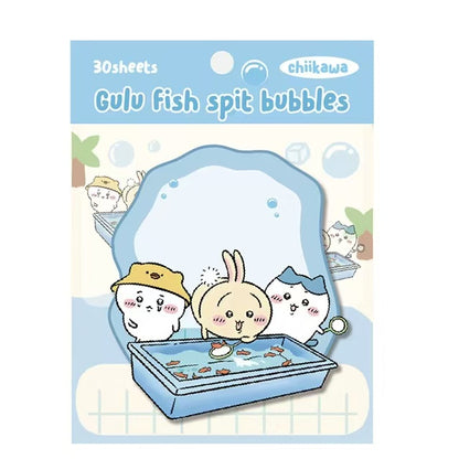 Chiikawa Cute Sticky Notes – 6 Adorable Designs