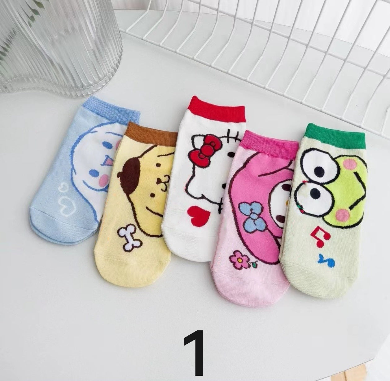 Sanrio Characters Casual Socks-Soft Comfort for Every Step