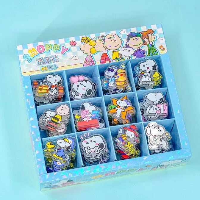 Snoopy Characters PP Binder Clips – Paper Clips