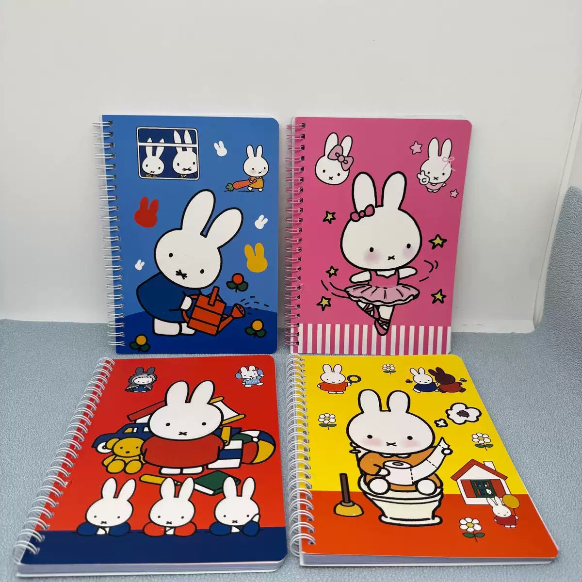 Miffy Characters Spiral Notebook – 32K Creative Everyday Journal