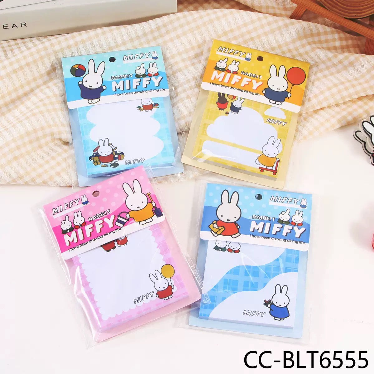 Miffy Sticky Notes – Cute Memo Stationery