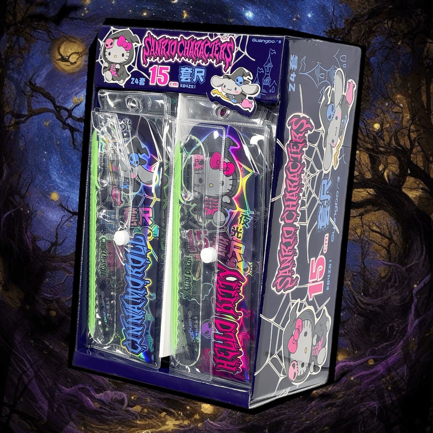 Sanrio Halloween Ruler Set-Fun Measuring