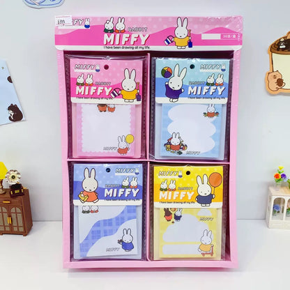 Miffy Sticky Notes – Cute Memo Stationery