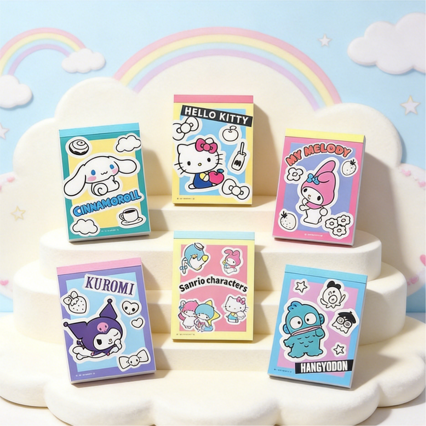 Sanrio Characters Memo Pad - Sweet Friends