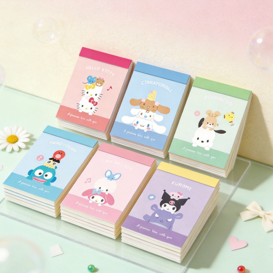 Sanrio Characters Memo Pad -  Stack high